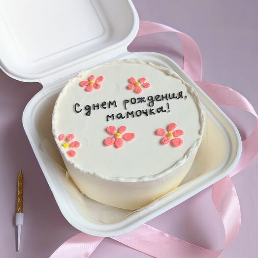 Бенто торт на день рождения маме