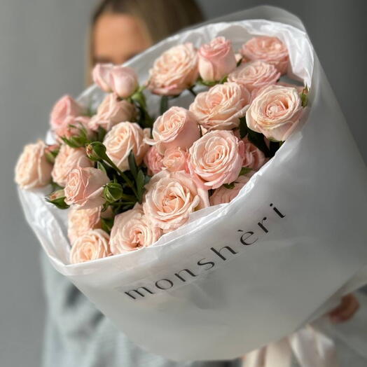 Кустовые розы Бомбастик 5