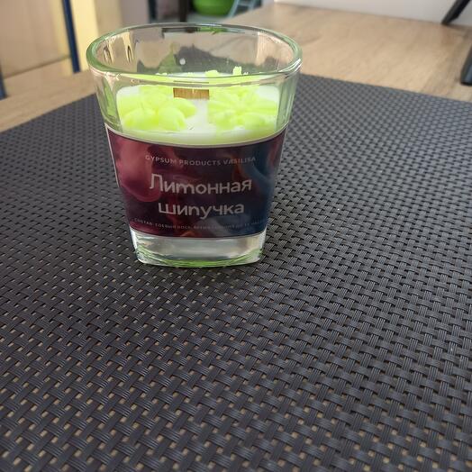 Арома-свеча в стакане