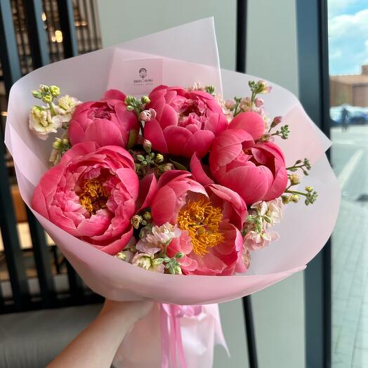 Peony bouquet