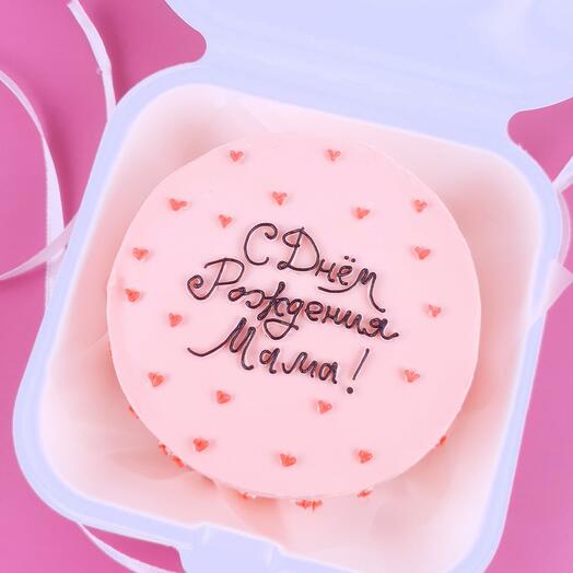 Pastel de cumpleaños Bento para mamá