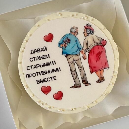 Бенто торт с картинкой