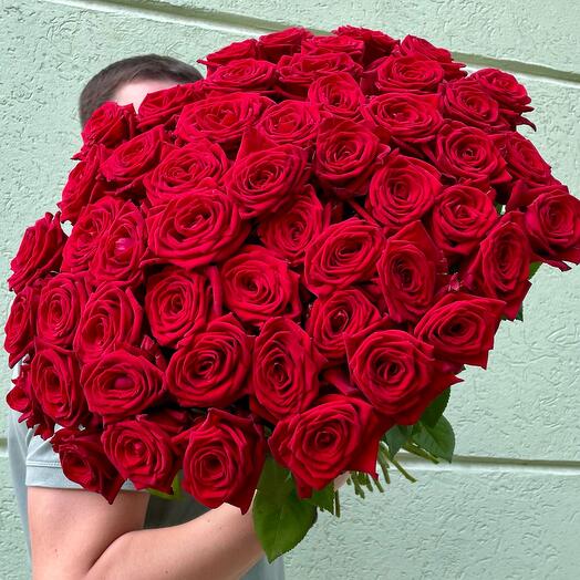 51 красная роза 🌹