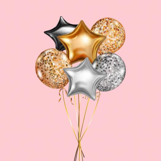 Helium balloons