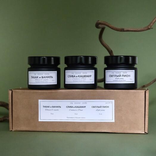 Conjunto de velas perfumadas 10