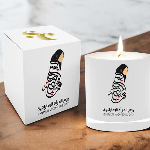 Emirati Women s Day Scented Candle Gift