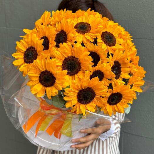 Подсолнух 🌻 в коробке