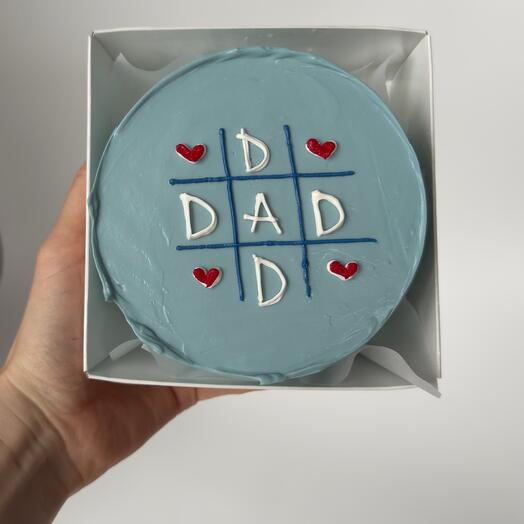 Бенто торт DAD