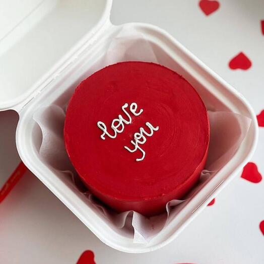 Бенто - торт *love you*