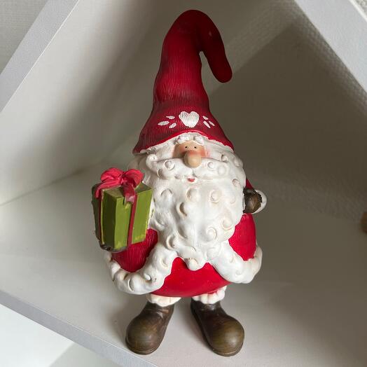Фигурка новогодняя Санта🎅🏻 gifts