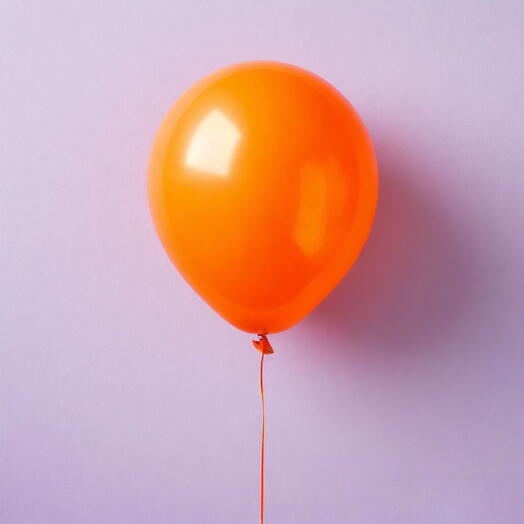 Латекс шар гелий 30см, оранжевый. Latex ballon helium 30sm, orange