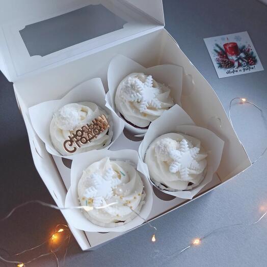 Капкейки с новым годом