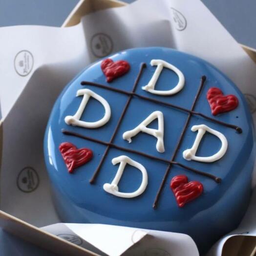 Бенто-торт "DAD"