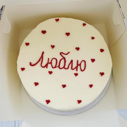 Бенто-торт Люблю 700-800гр