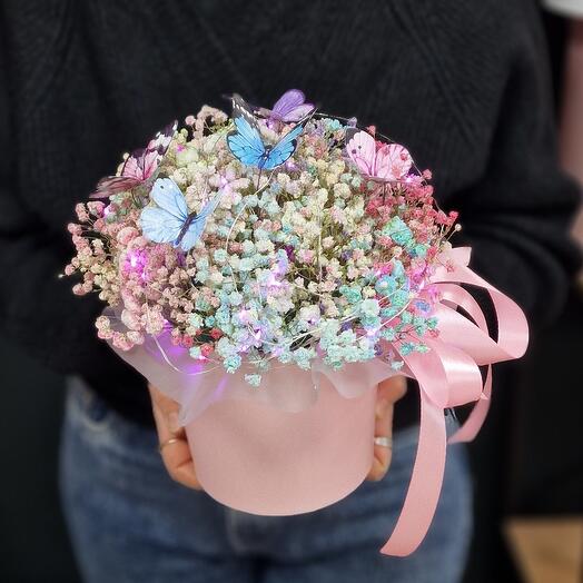 Сухоцветы  гипсофилы с  🦋