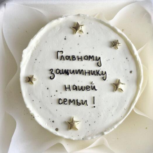 Бенто торт на 23 февраля, день защитника отечества, мужу, парню, другу, мужчине