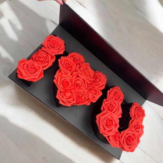 I Love You artificial florals