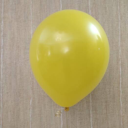 Шар-пастель жёлтый