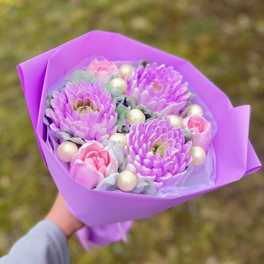 Букет из зефира