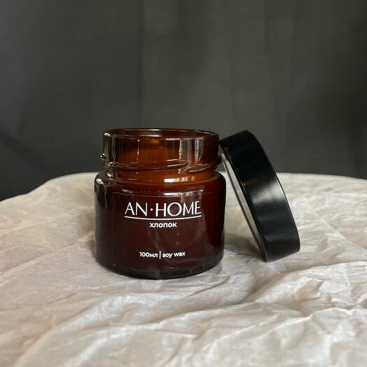 Свеча соевая An.Home «Хлопок» 100мл
