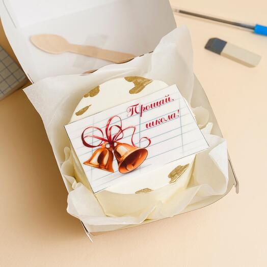 Бенто-торт "Прощай школа!"