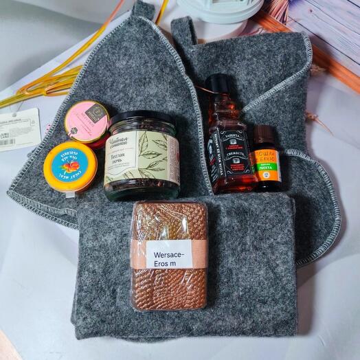 Мужской SPA-бокс для бани,,Теплый  пар