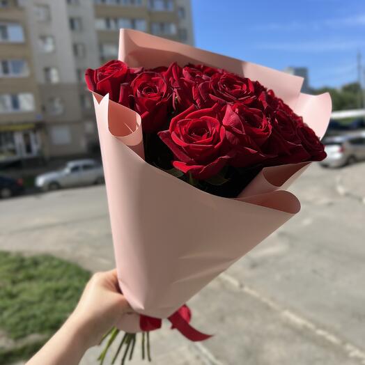 Букет из 11 красных роз