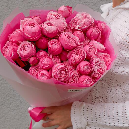 Пионовидные розы Сильва 💞