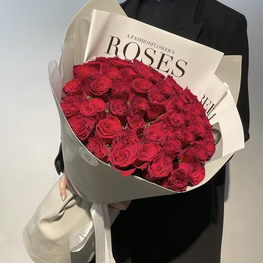 51 red roses