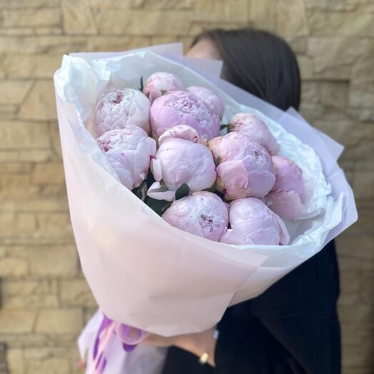 Букет Пионы розовые