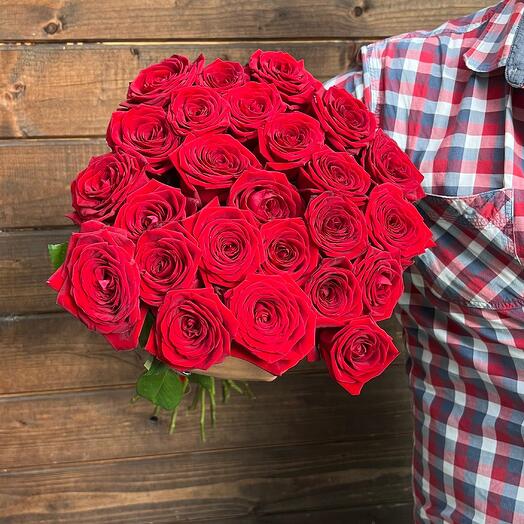Красные розы I LOVE YOU