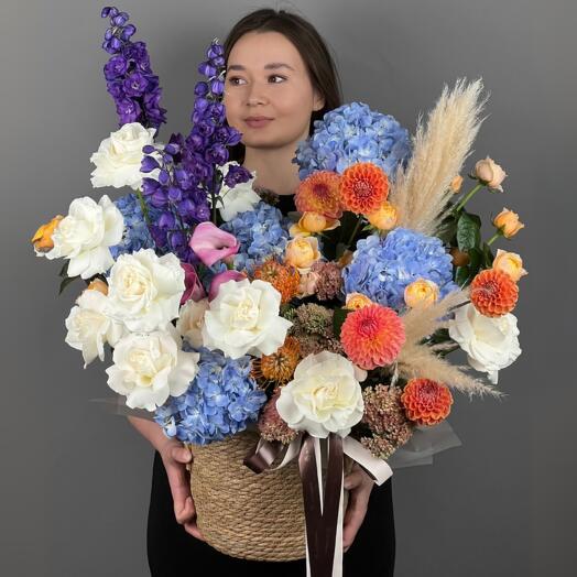 Цветы Букет Art Flowers Осень в Париже