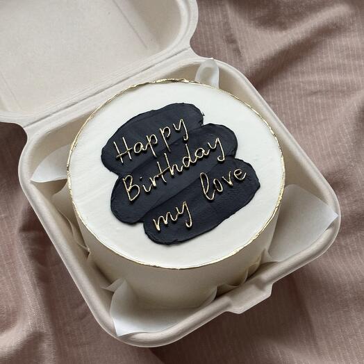 Бенто торт на день рождения «Happy birthday