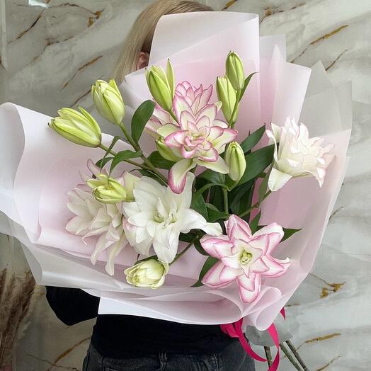 Букет из Пионовидных Лилий 😍