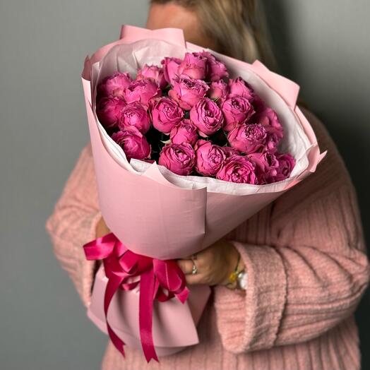 Пионовидные розы Мисти баблс 💕 самый популярный букет