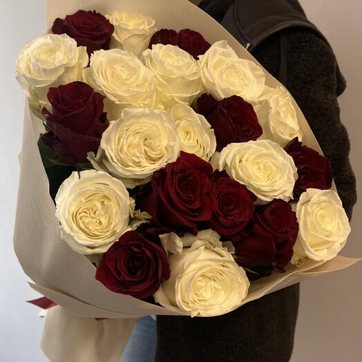 Csokor piros    Fehér