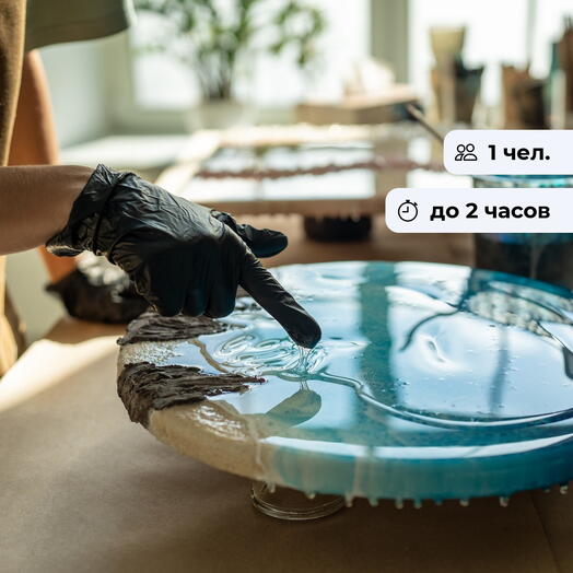 Драгоценные часы. Создание изделия с эпоксидной смолой