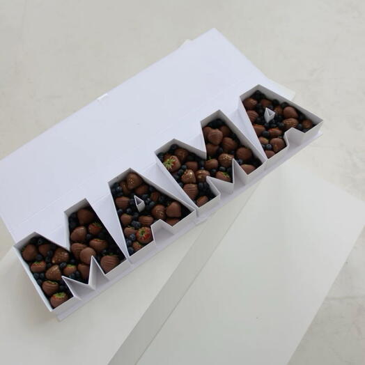 Клубника в шоколаде мама