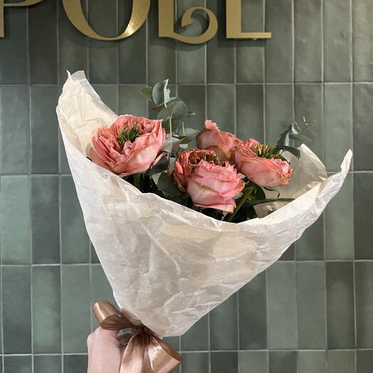 Монобукет из роз