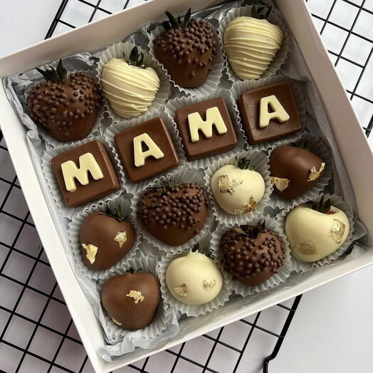 Клубника в шоколаде «МАМА»