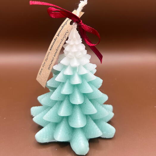 Свеча елочка