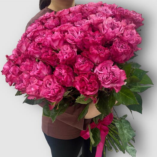 Букет из 51 роз Кантри Блю 💖