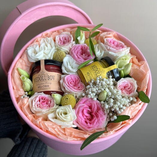 Цветы и мёд суфле