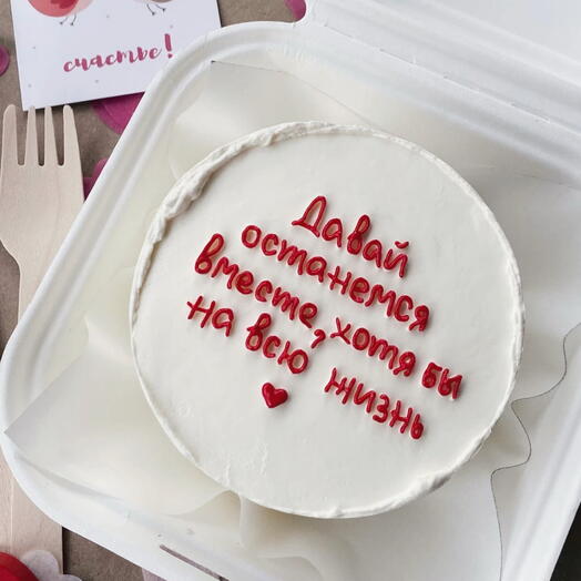 Бенто-торт на 14 февраля