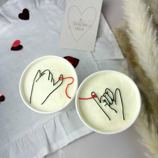 Cake to go торт в стакане ♥️ 2 шт к 14 февраля