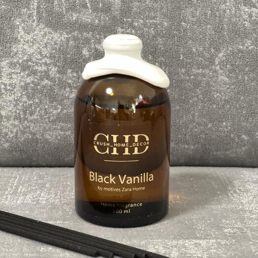 Подарок для него/для неё. Диффузор для дома Black vanilla