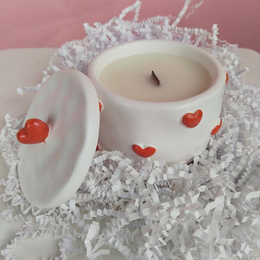 Свеча с ароматом "Фисташковые латте"