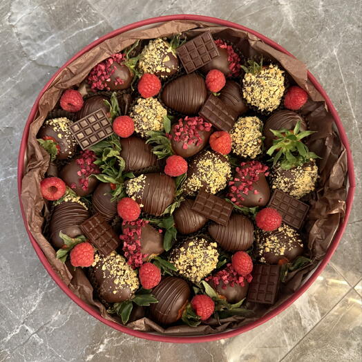 Клубника в бельгийском шоколаде Callebaut