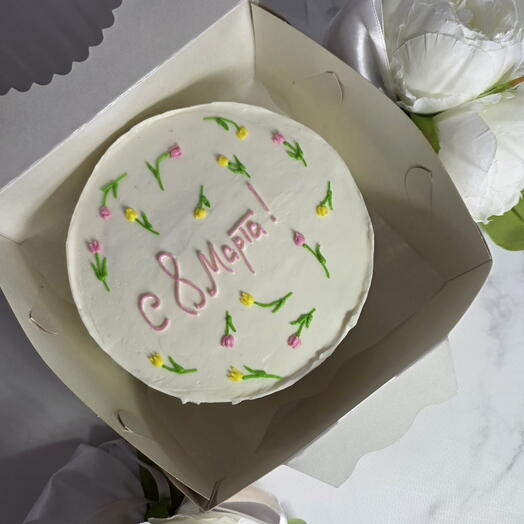 Бенто-торт MAXI "с 8 марта" (любой дизайн)