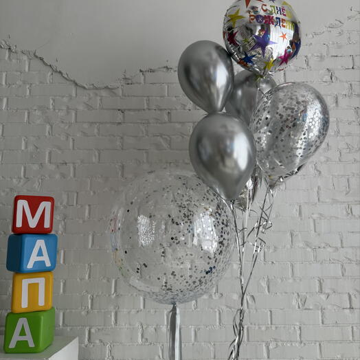 Шарики на день рождения. Универсальный фонтан из воздушных шаров